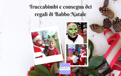 Truccabimbi e consegna dei regali di Natale