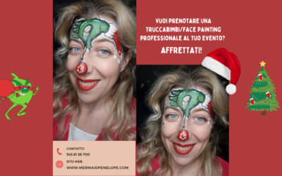 Vuoi prenotare una truccabimbi/face painting professionale al tuo evento? Affrettati!