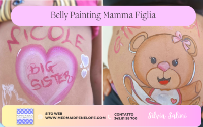 Belly Painting Mamma Figlia